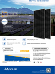 Panel moduł fotowoltaiczny JA Solar JAM72D40-565W Bifacial